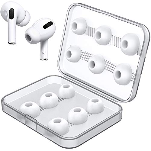 [3 Pairs] Replacement Ear Tips for Airpods Pro with Noise Reduction.
