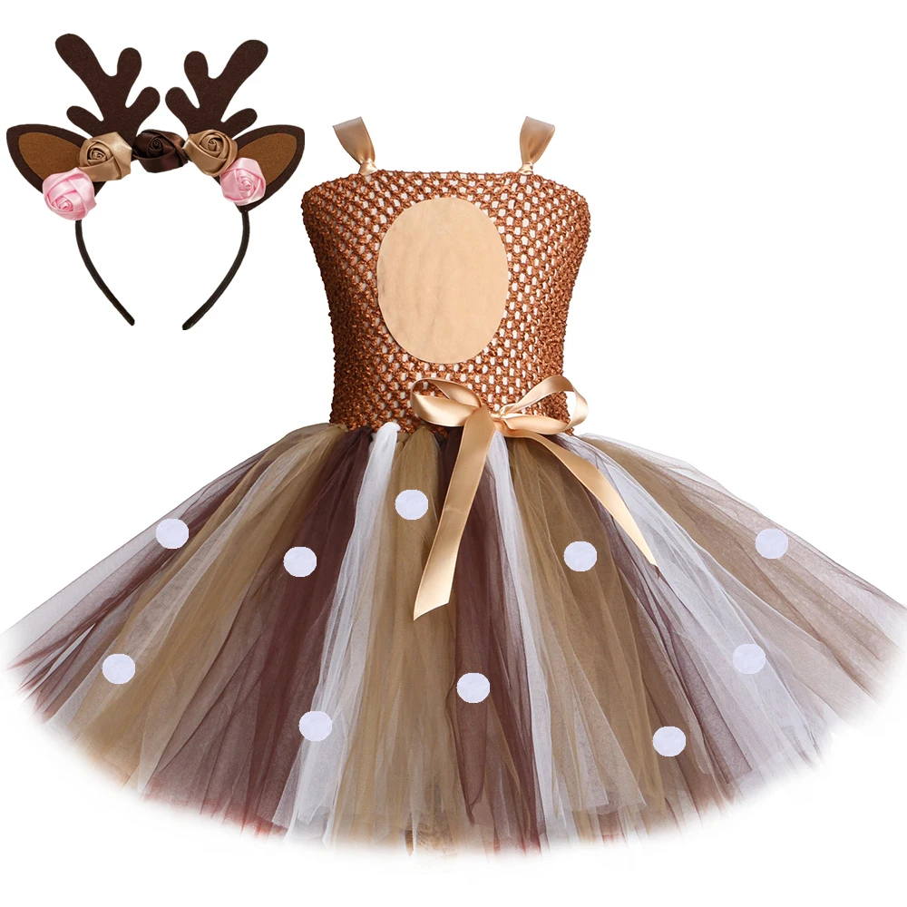 Deer Costume for Girls- Easter Dress for Girls- Easter Sale 2024.