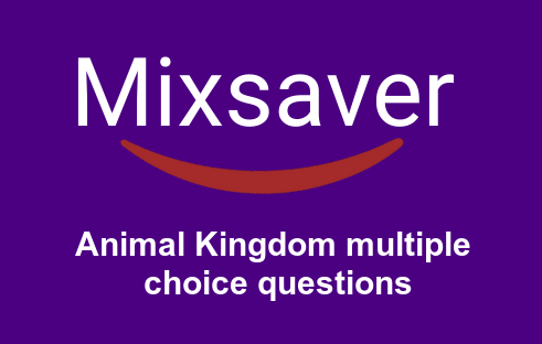 Animal Kingdom multiple choice questions