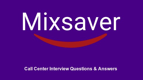 Call Center Interview Questions & Answers