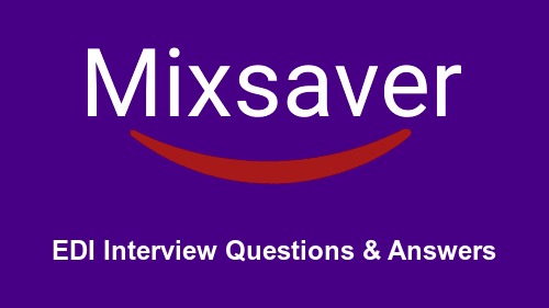 EDI Interview Questions & Answers