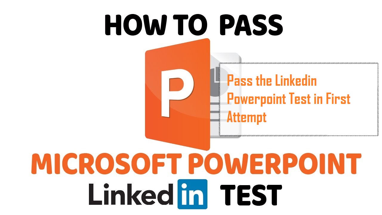 LinkedIn Microsoft PowerPoint Assessment Answers