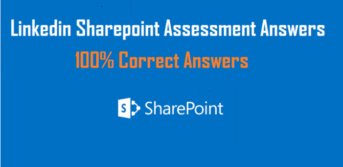 Linkedin Sharepoint Assessment Answers