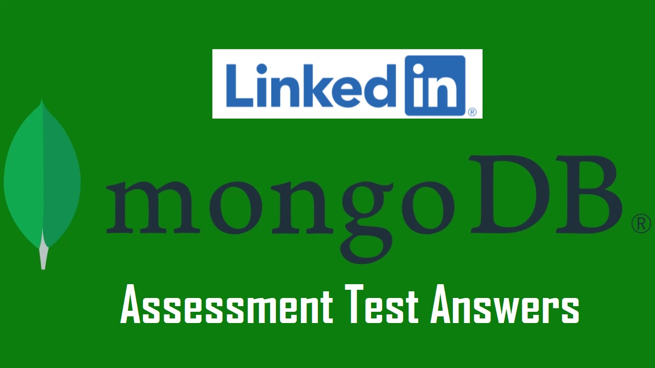 MongoDB LinkedIn Assessment Answers