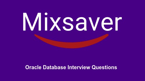 Oracle DBA Interview Questions & Answers