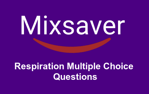 Photosynthesis & Respiration Multiple Choice Questions