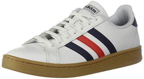 adidas Men's Grand Court Sneaker white shoes.