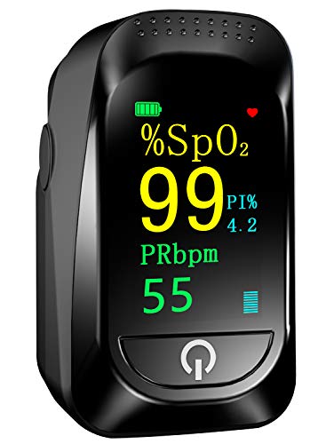 Pulse Oximeter Fingertip,Blood Oxygen Saturation Accurate Heart Rate.