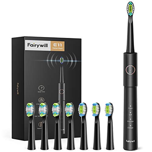 Electric Toothbrush, Fairywill Sonic Toothbrush ADA Accepted for Adult.