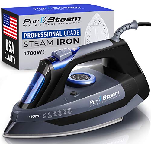 Professional Grade 1700W Steam Iron for Clothes best deal.