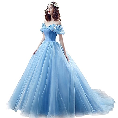 Chupeng Women's Costume Off Shoulder Prom Gown discount.