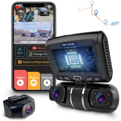 Rexing S1 Pro Enhanced Dash Cam 3-Channel Front Rear Cabin Coupon code.