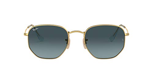 Ray-Ban Women's Rb3548n Flat Lens Hexagonal Sunglasses.