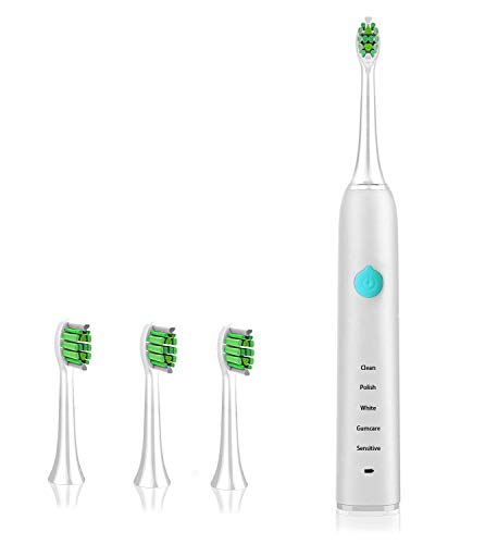 Sonic Rechargeable Electric Toothbrush for Kids and Adults.