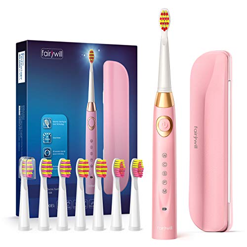 Fairywill 508 Electric Toothbrush for Adults and Kids.