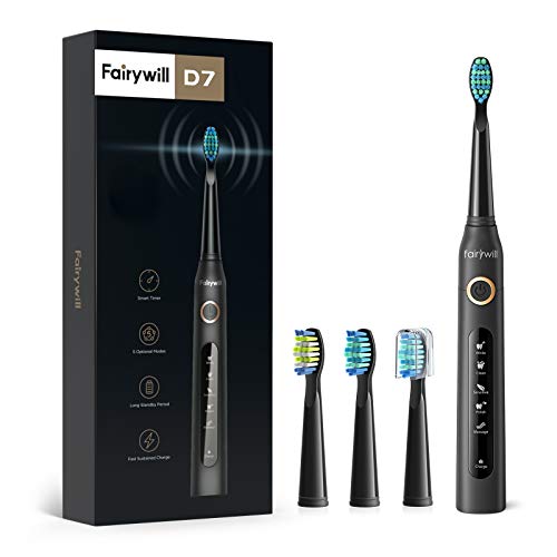 Fairywill Electric Toothbrush Powerful Sonic Cleaning.