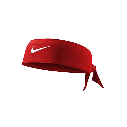 Nike Dri-Fit Head Tie 2.0 Gym Red/White Size One Size.