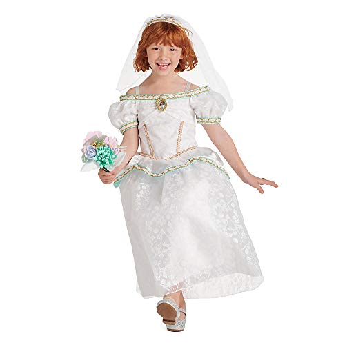 Disney Ariel Wedding Dress and Accessory Set for Girls discount code.