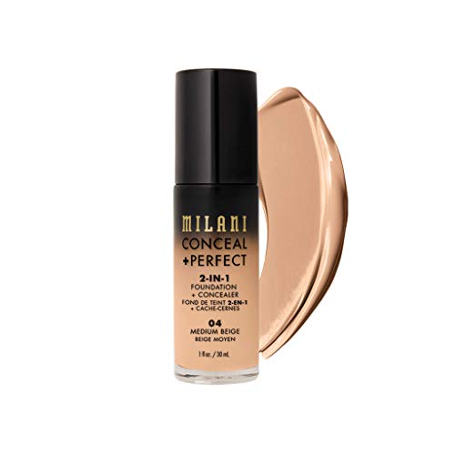 Milani Conceal +Perfect 2 in 1 Foundation +Concealer Medium Beige SALE.