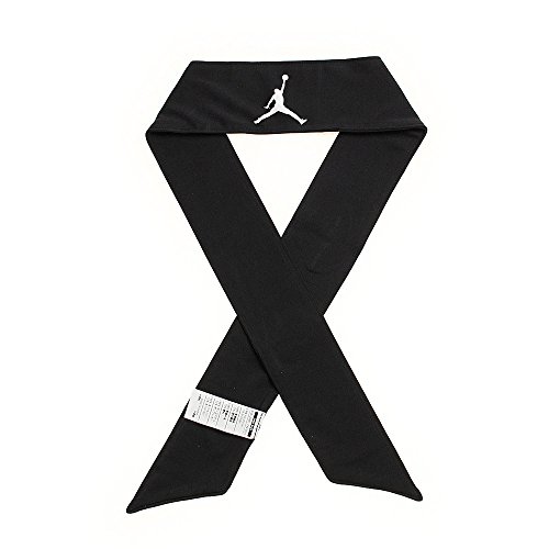 Nike Jordan Jumpman Dri-FIT Head Tie (Black/White).
