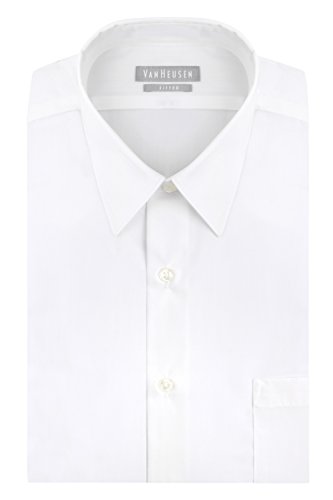 Van Heusen Men's Dress Shirt Fitted Poplin Solid promo code.
