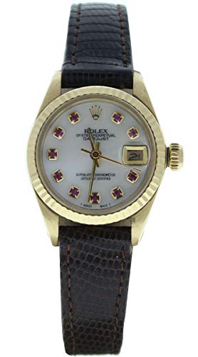 Rolex Ladys 18k Gold Datejust Watch Sale.