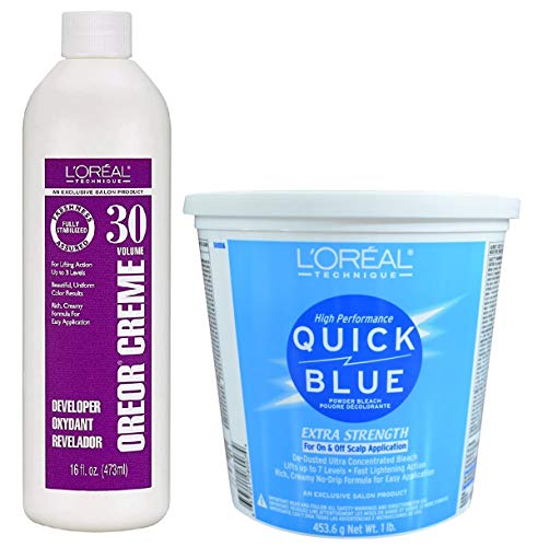 L'Oreal Technique Quick Blue Powder Bleach Deal.