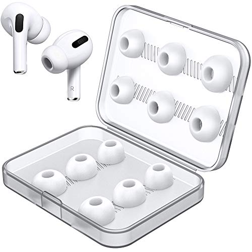 MOLOVA Case for Airpods Pro,Soft Silicone 3D.