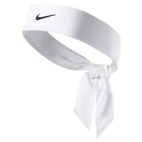 White Nike Dri-Fit Head Tie 2.0.