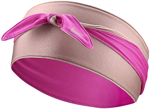 Nike Bandana Head TIE Rose Gold/Laser Fuchsia/Laser Fuchsia OSFM.