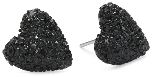Betsey Johnson "Essentials" Heart Stud Earrings on Sale.