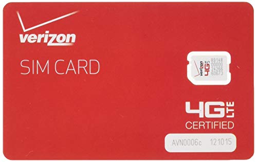 10 Pack Verizon Wireless 4G LTE SIM Card - All 3 Sizes (3-in-1).