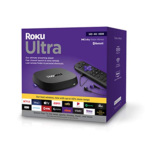 Streaming Media Player HD/4K/HDR/Dolby Vision with Dolby Atmos.