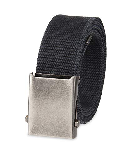 Columbia Men's Military Web Belt-Adjustable One Size Cotton Strap.
