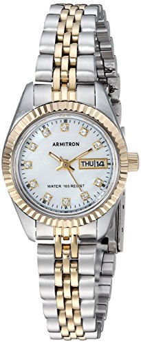 Armitron Women's Swarovski Crystal Accented Bracelet Watch.