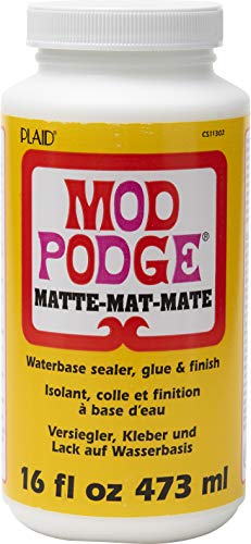 Mod Podge CS11302 Waterbase Sealer, Glue and Finish.