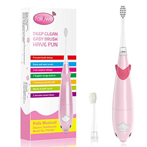 Fairywill Children Electric Toothbrushes for Kids.