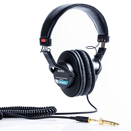 Sony MDR7506 Professional Large Diaphragm Headphone.