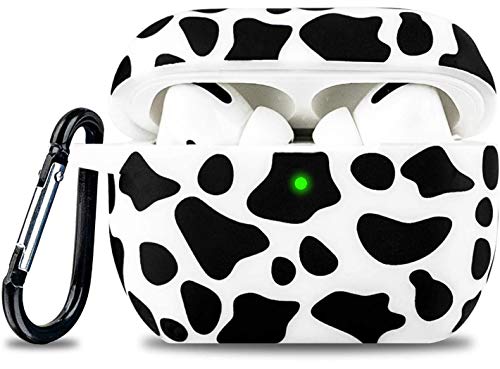 MOLOVA Case for Airpods Pro,Soft Silicone 3D.