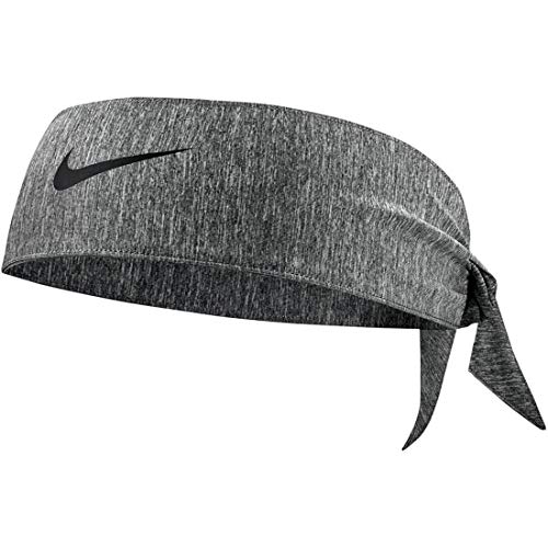 NIKE Dri-Fit Fury Sweat-Wicking Head Tie - Unisex (RED).