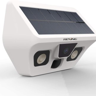 Rexing Wireless Solar Powered Outdoor Security Camera System.