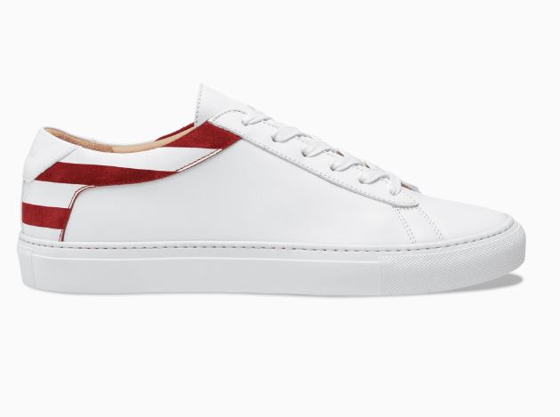 KOIO Women's Low Top America white.