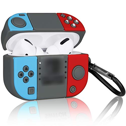 MOLOVA Case for Airpods Pro,Soft Silicone 3D.