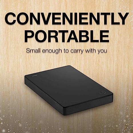 Seagate Portable 2TB External Hard Drive.