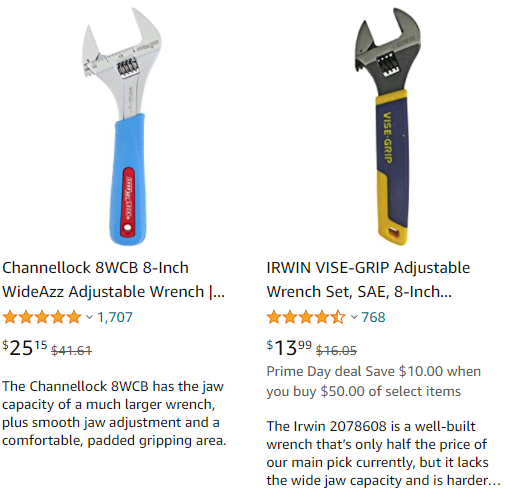 spanner sale.