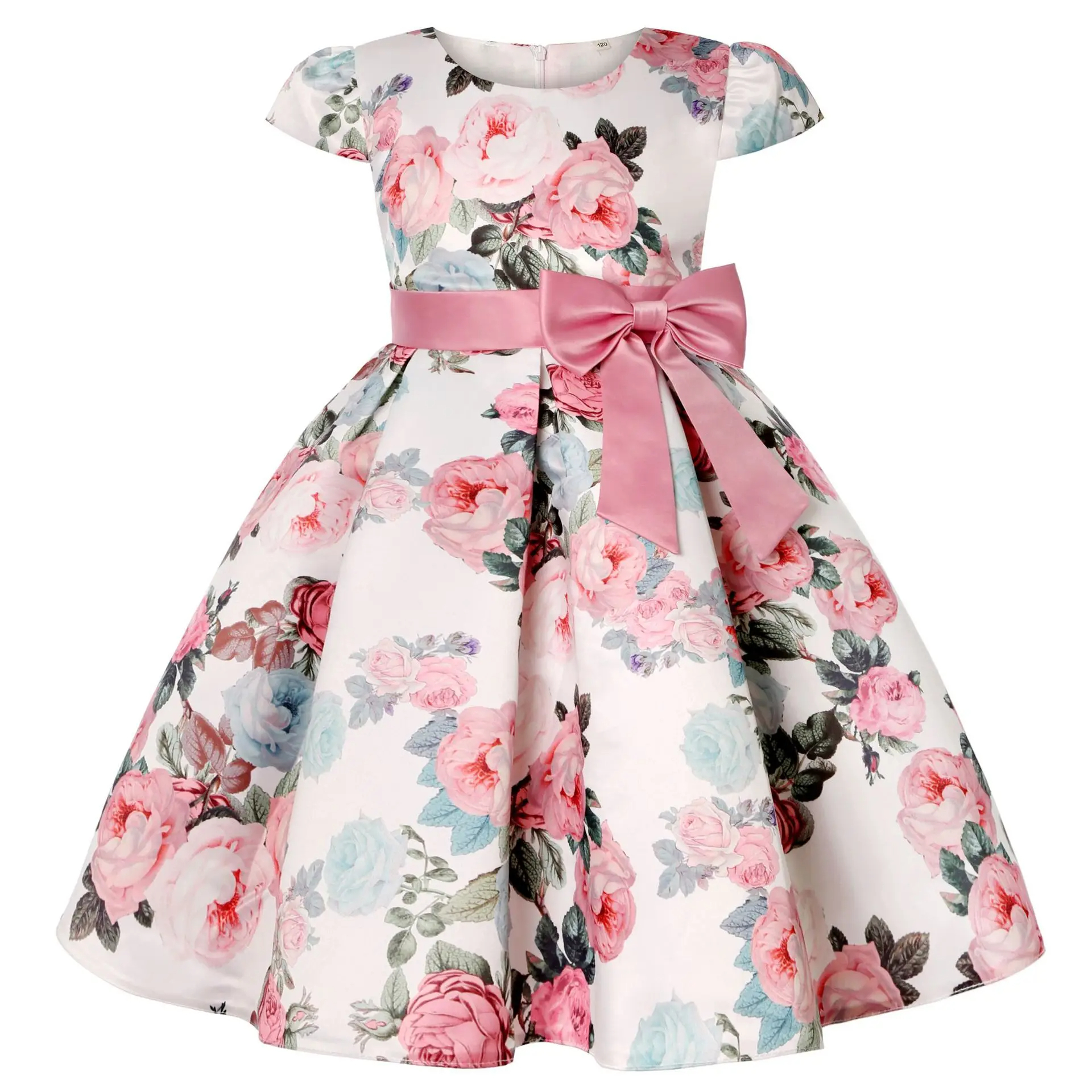Baby Girls' & Toddler Short Sleeve Easter dress for girls-Easter Sale.