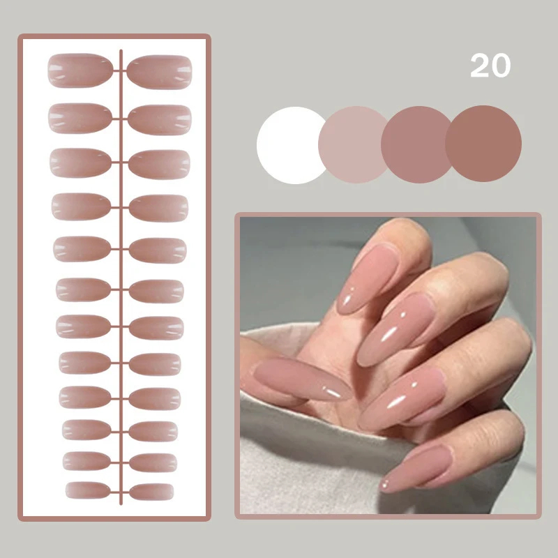 Save on Sunset Gold Sun/Moon/Star Nude Press-On Nails–Elegant Designs.