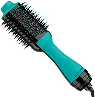 REVLON One Step Hair Dryer And Volumizer Hot Air Brush-Teal on sale.